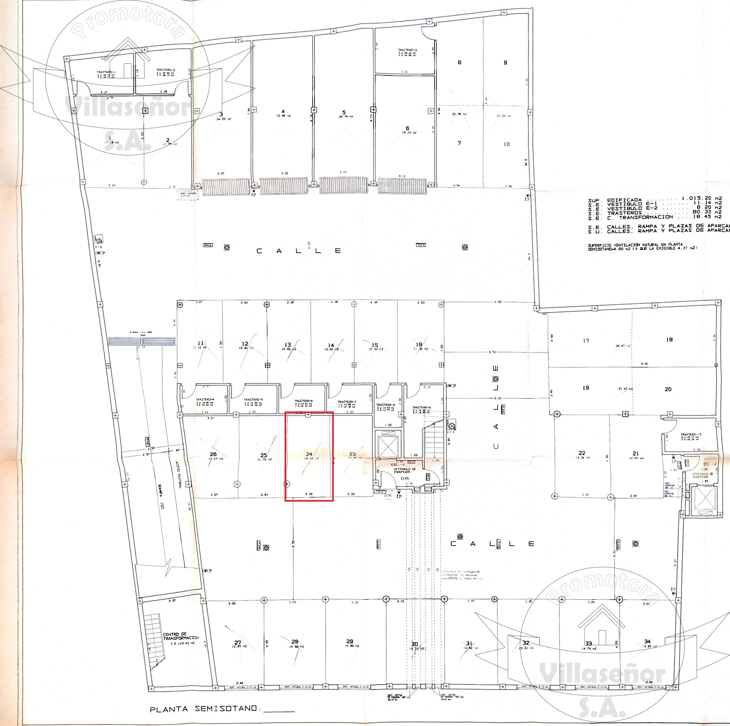 SAN ANTON Garaje N24